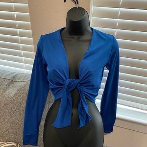 Oh Polly Tie Front Top